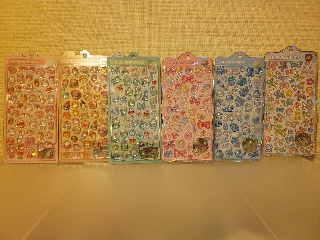 ボンボンドロップシール　正規品（クーリア）　12枚セット