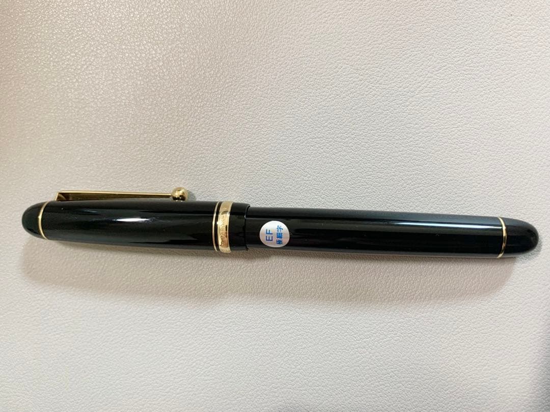 パイロット PILOT カスタム74 EF 極細　黒 ブラック