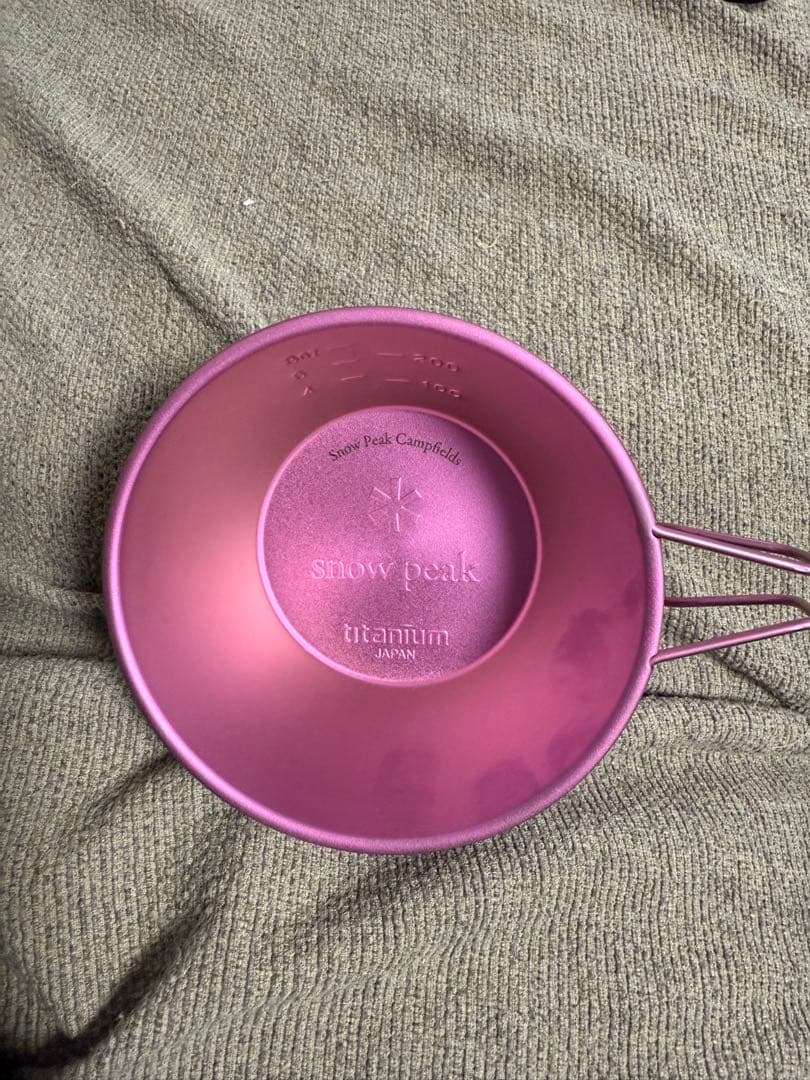 スノーピーク 限定シェラカップ ６個セット