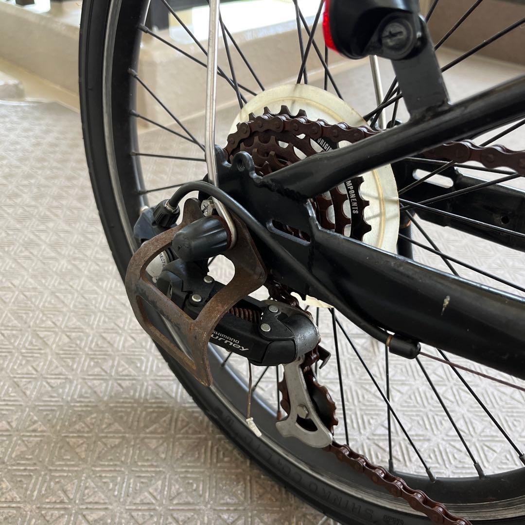 アヴィレックス折りたたみ自転車 黒基本引き取り（関西圏無料配送応相談致します。）