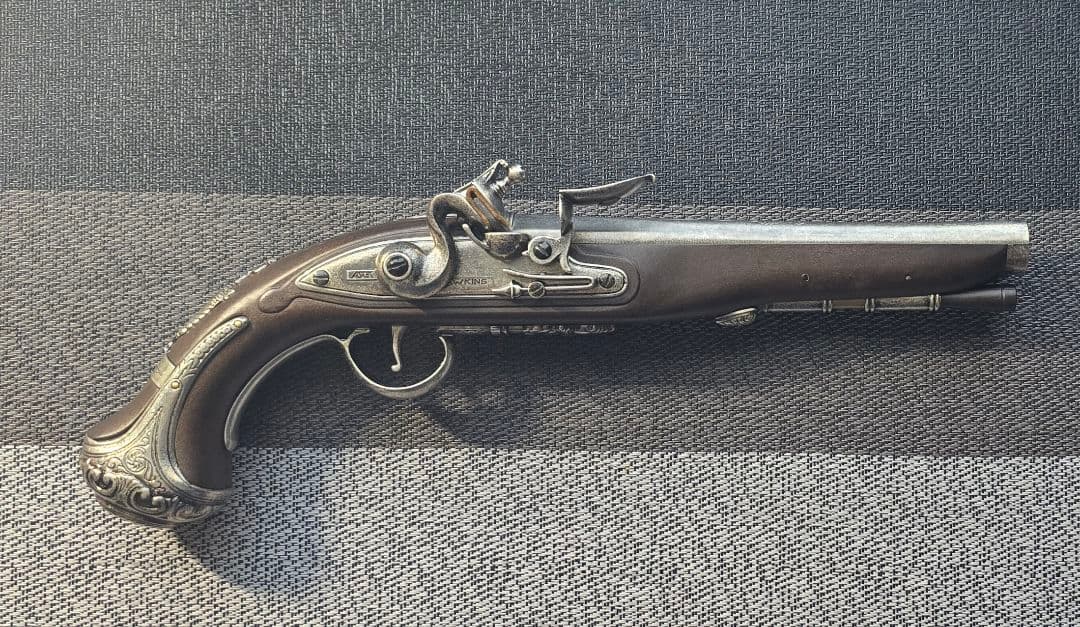 （美品）KTW フリントロックピストル