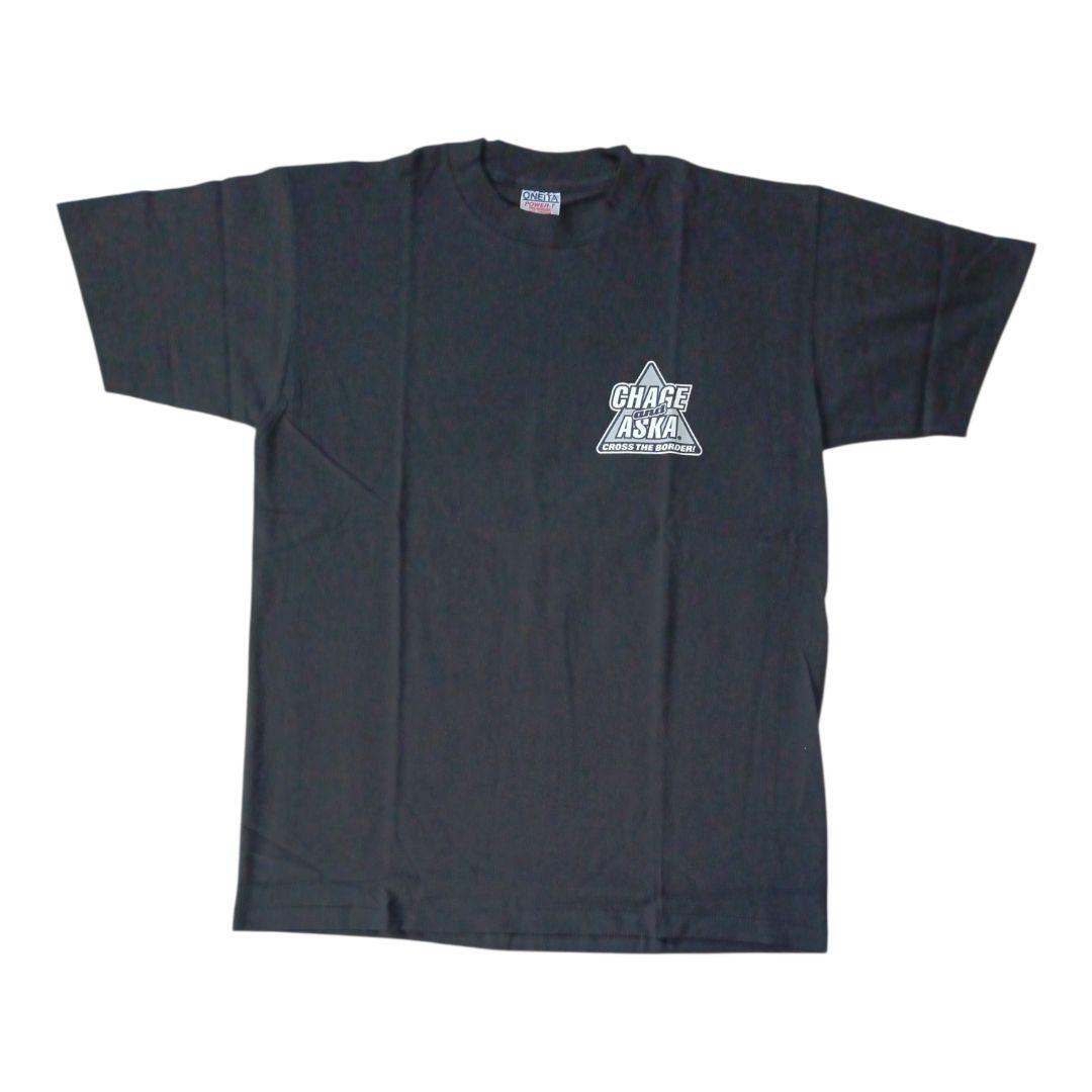 90年代 CHAGE and ASKA ブラックTシャツ Lサイズ