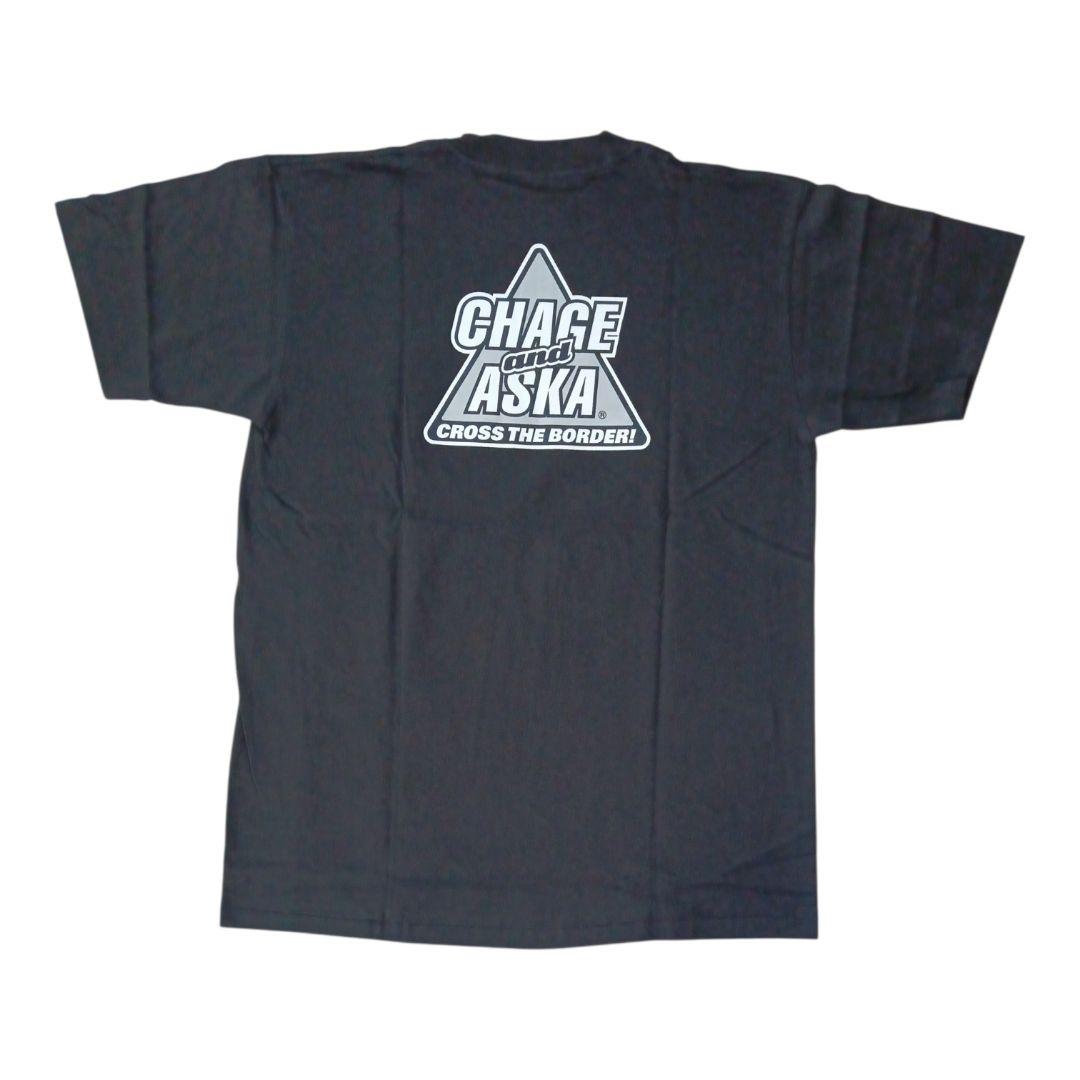 90年代 CHAGE and ASKA ブラックTシャツ Lサイズ
