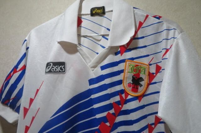 ドーハの悲劇モデル　日本代表　asicsアシックス　ユニフォーム　0番訳あり