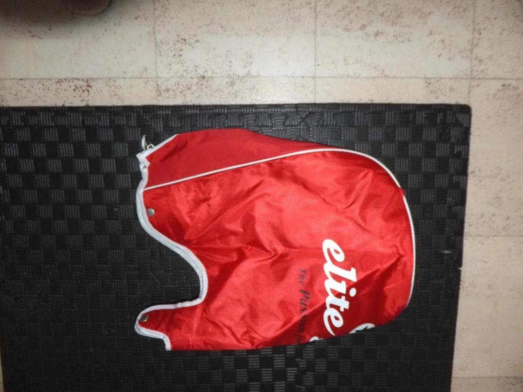 限定！elite grips 希少！スタンド付き ゴルフ キャディーバッグ（赤）