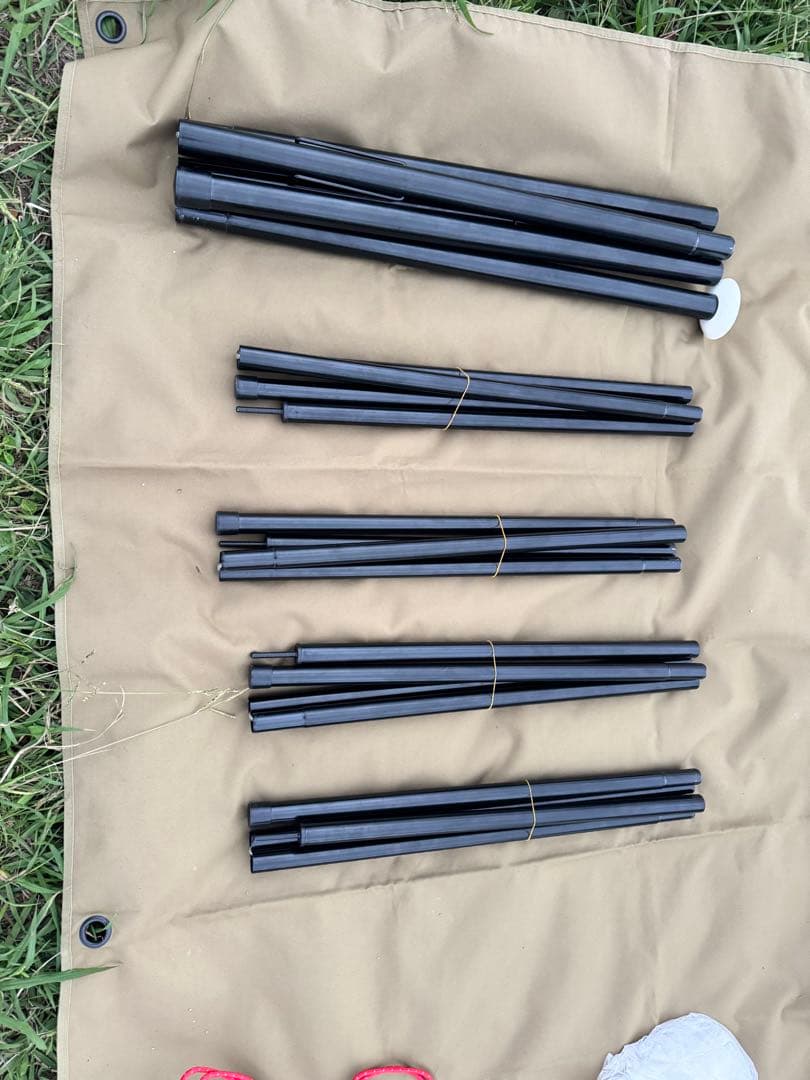 美品　DOD ツクツクベース(T8-780-TN) 未使用純正グランドシート付き