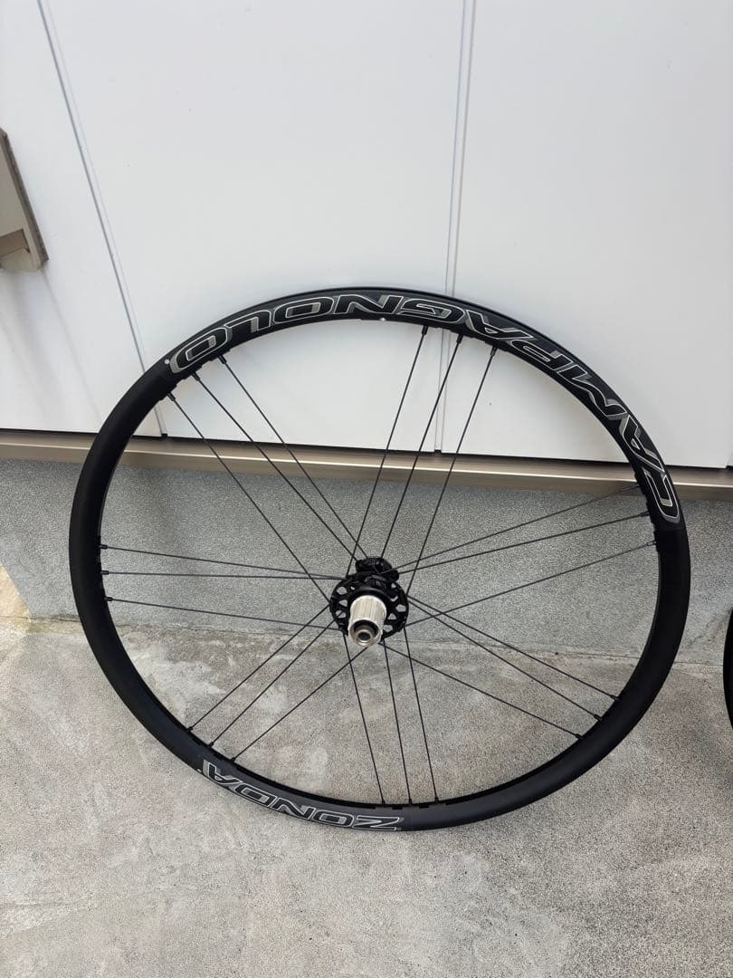 美品 カンパニョーロ ZONDA DB クリンチャー 前後 走行1000km未満