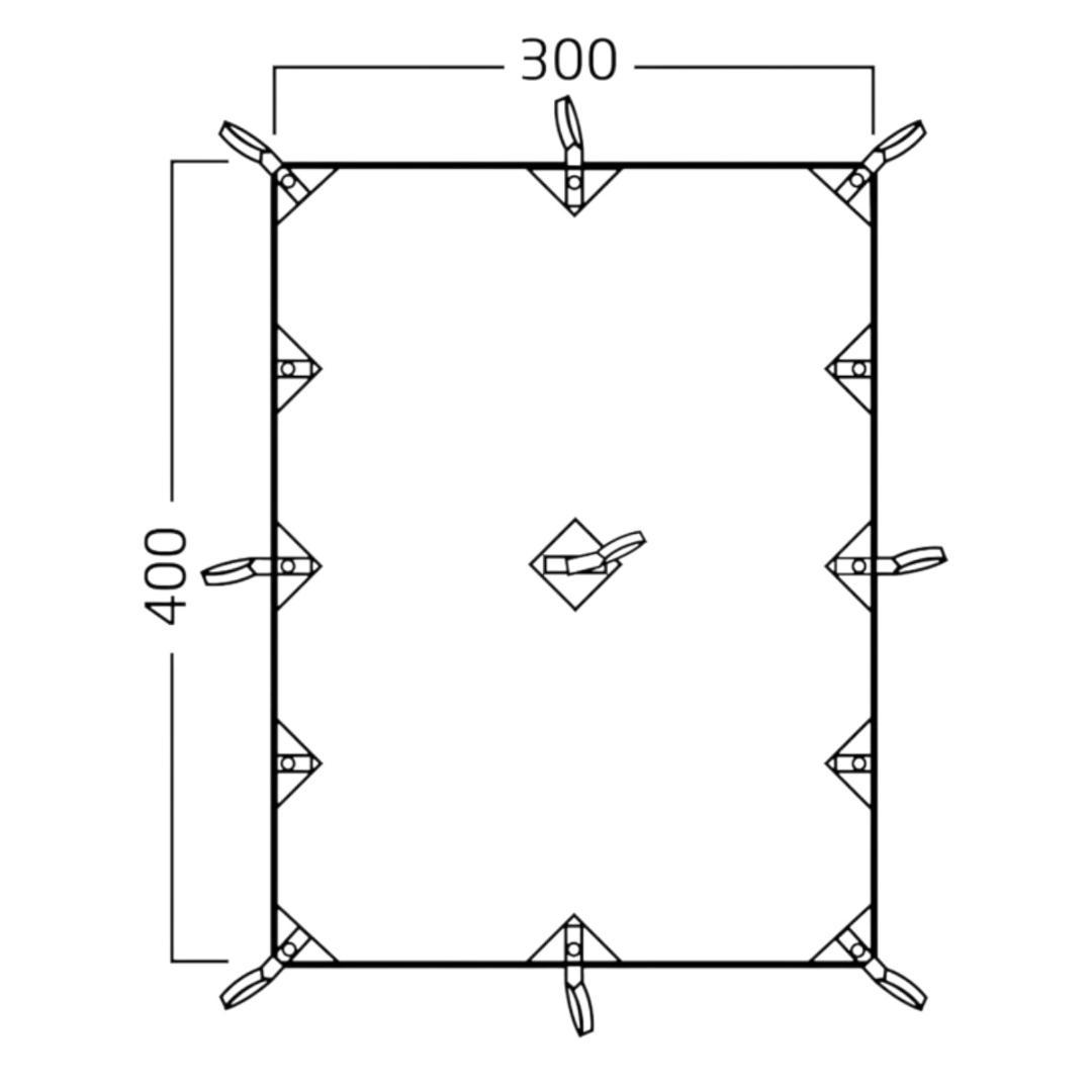 【未開封品】 ノルディスク カーリ 12 Kari 12 タープ 242042