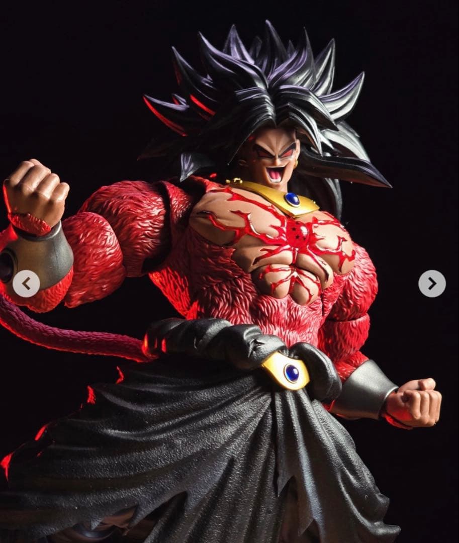フィギュアーツサイズ　ブロリー ダーク　ドラゴンボール