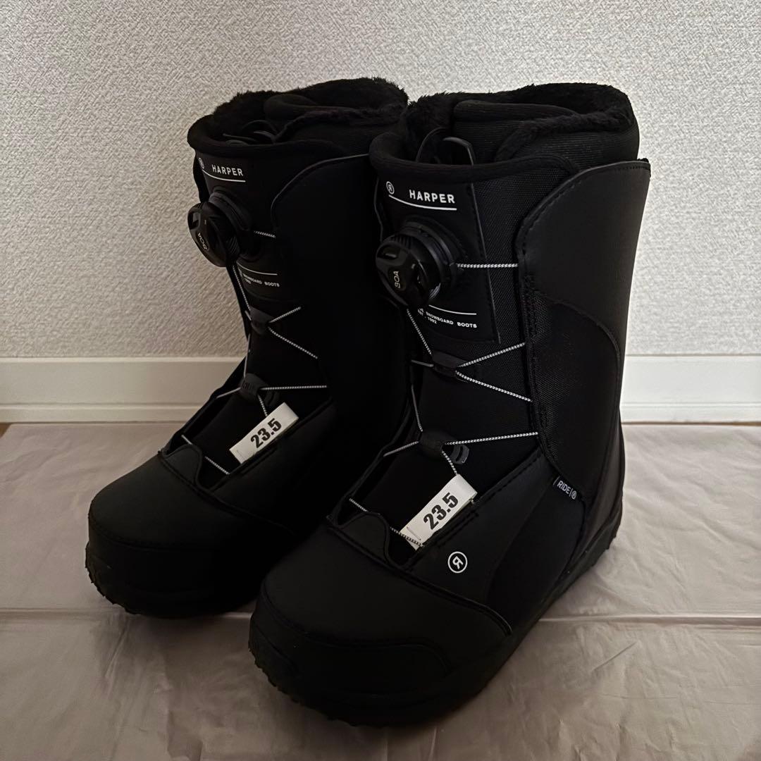 【未使用】 RIDE / HARPER スノーボードブーツ 23.5cm