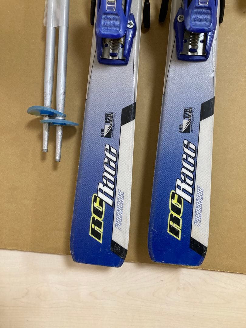 Fischer　ジュニア用　スキー板128cm ブーツ23cm ストック95cm