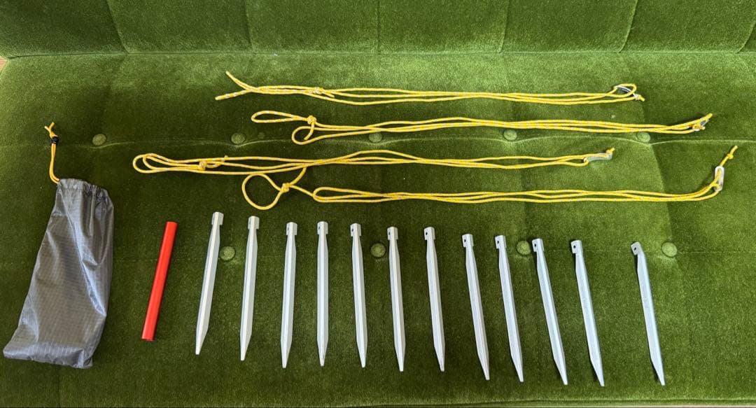 【美品】モンベルステラリッジ3・レインフライ・フットプリント