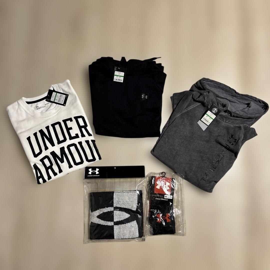 アンダーアーマー　メンズ　新品未使用　5点セット　Lサイズ