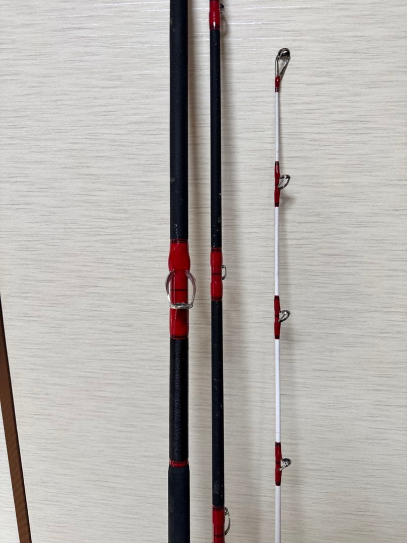 ダイワ幻覇王クエ！ 竿受け、リール60付けます。