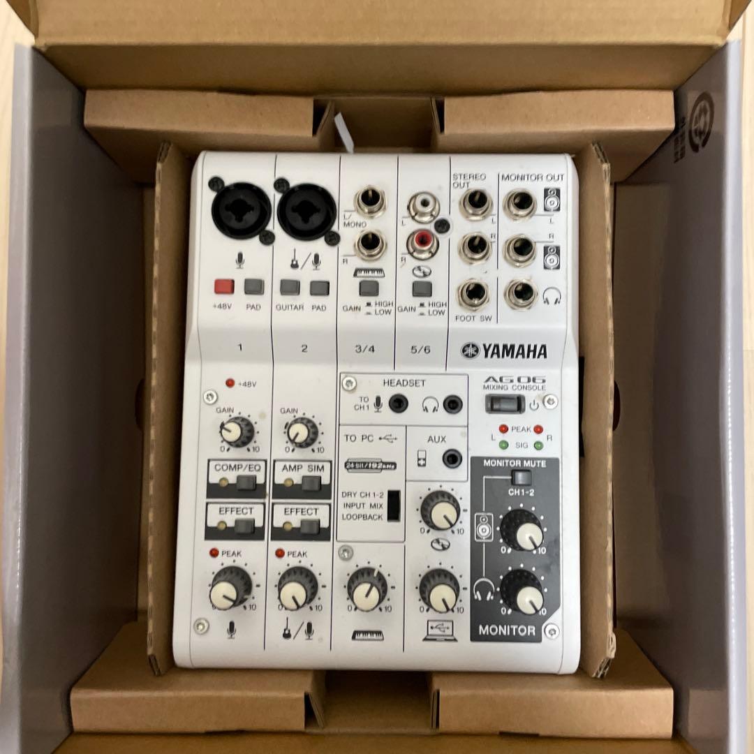 ヤマハ ウェブキャスティングミキサー AG06