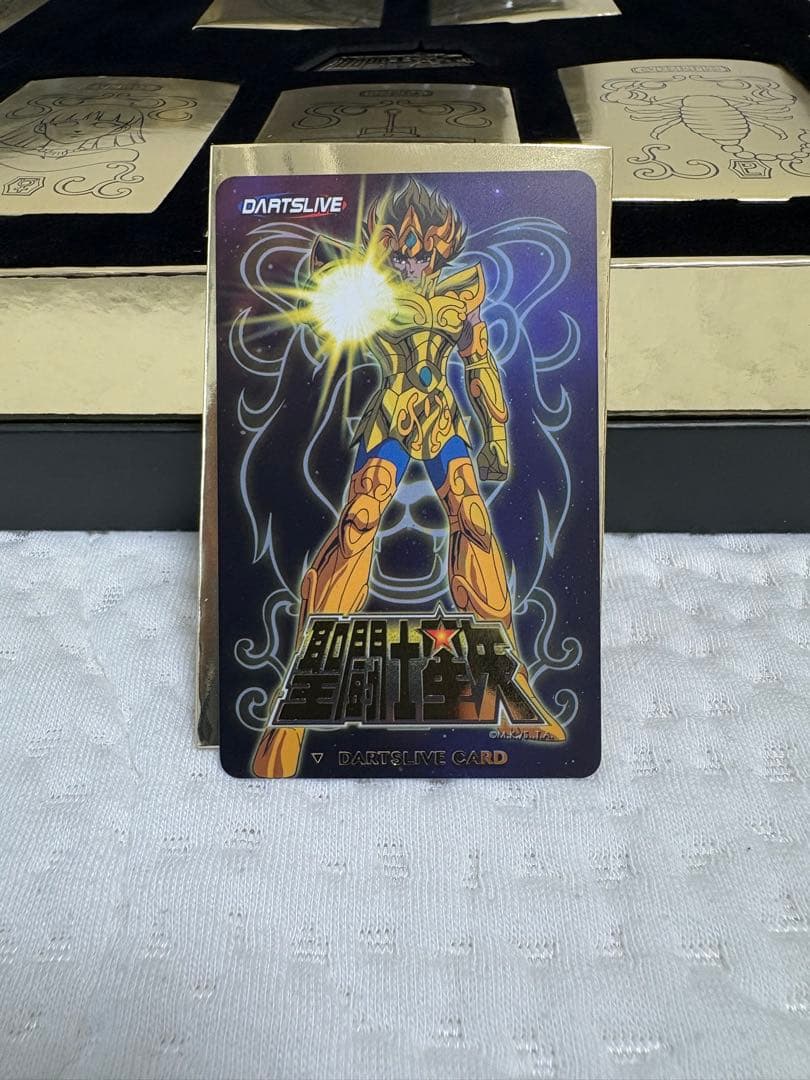 【新品未使用品】ダーツライブカード聖闘士星矢　香港限定(値下げしました！)