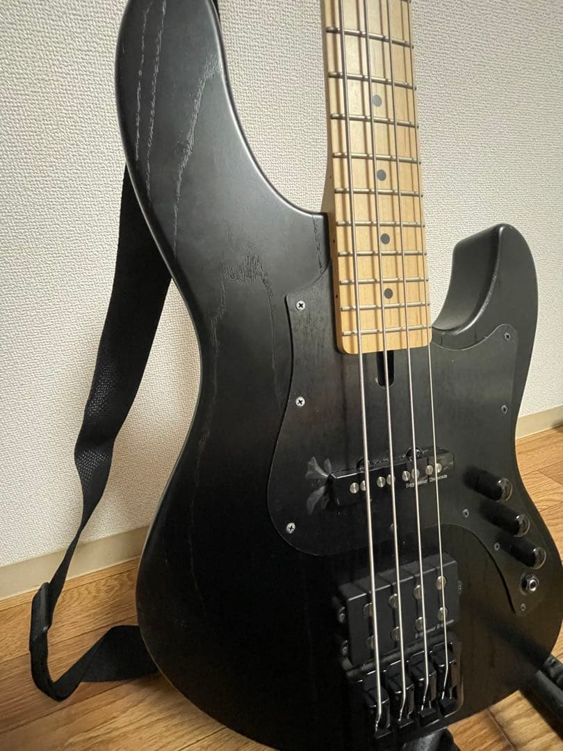 FUJIGEN フジゲン エレキベース 4弦 マットブラック