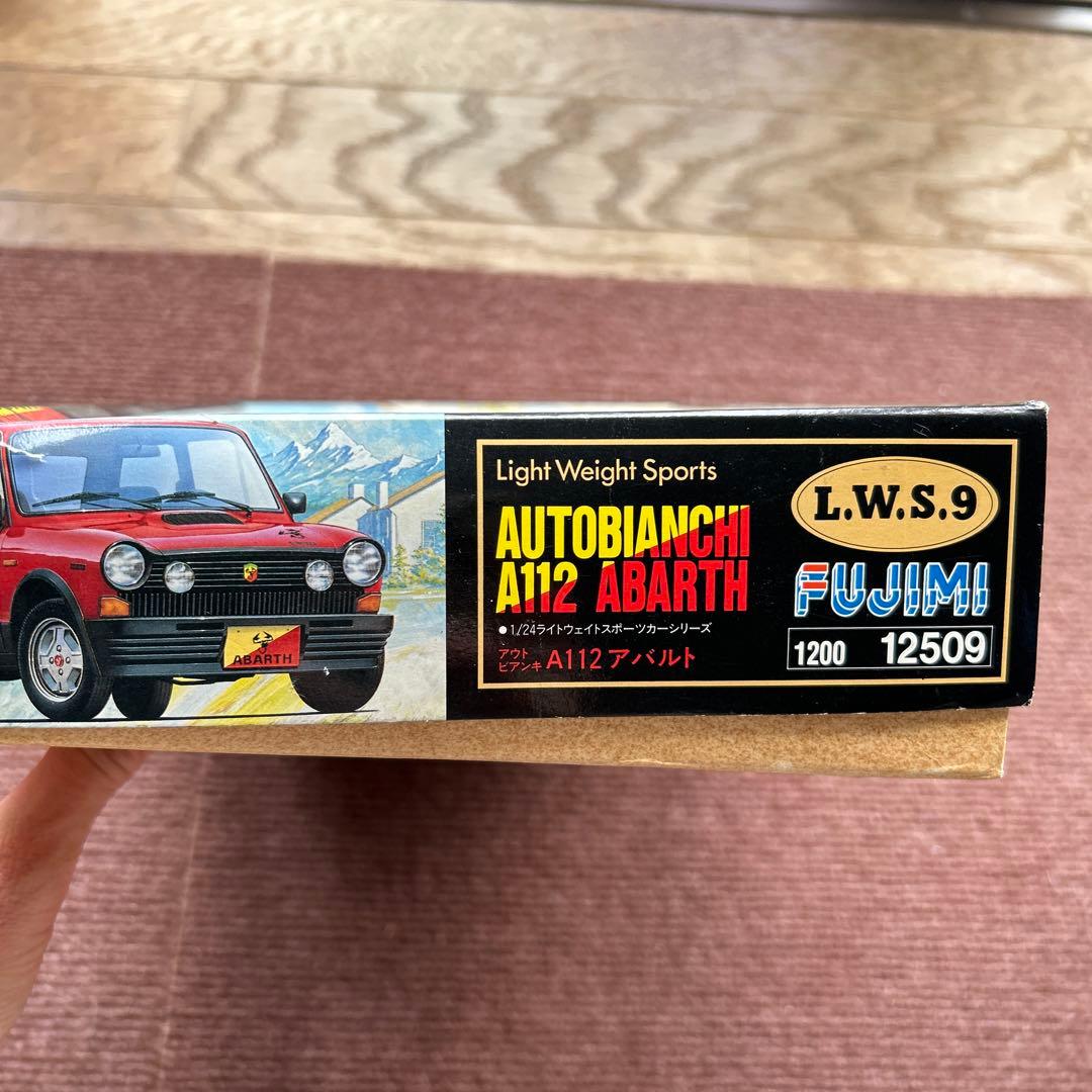 フジミ模型 アウトビアンキ A112 アバルト 1/24 スケール プラモデル