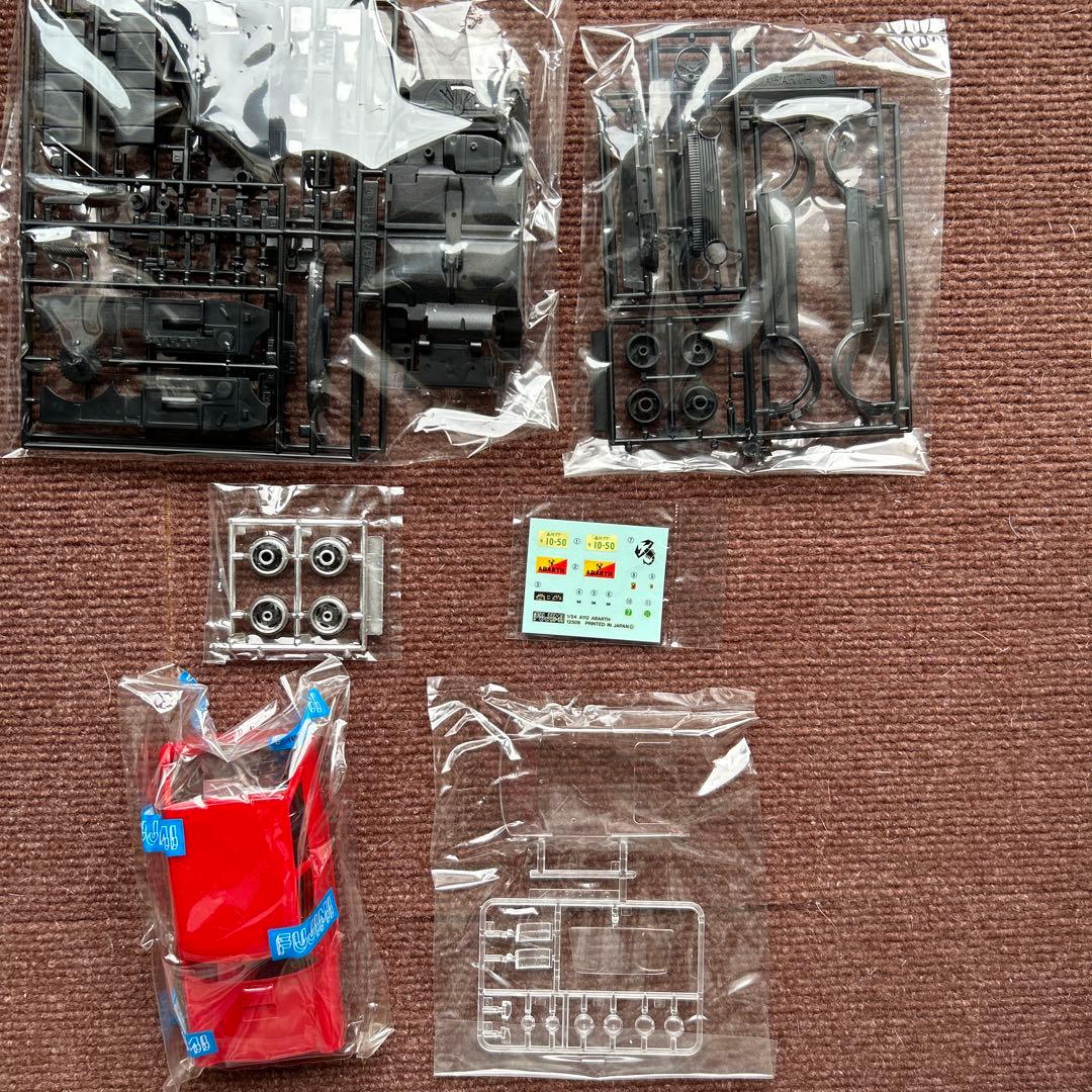 フジミ模型 アウトビアンキ A112 アバルト 1/24 スケール プラモデル