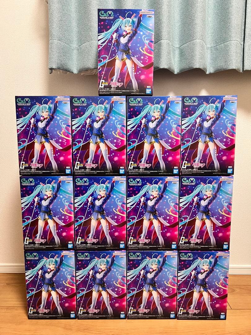 初音ミク ガンダム45周年×初音ミク フィギュア　13個セット②