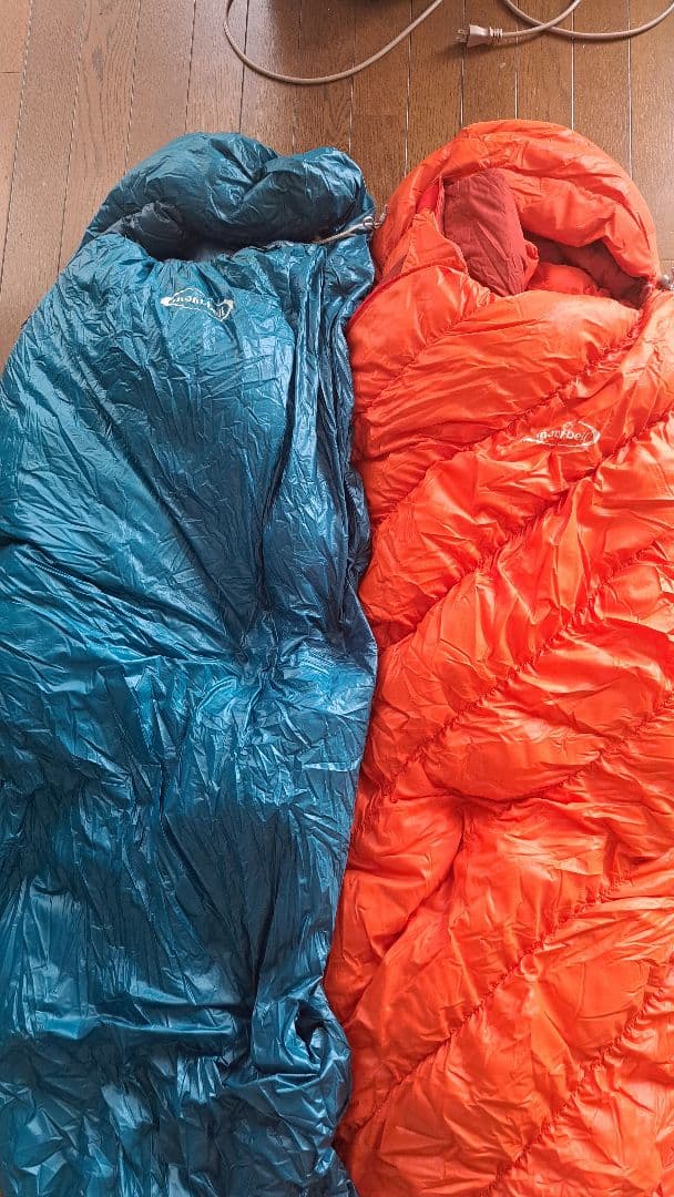 mont-bell Down Hugger 650 #1寝袋シュラフ（オレンジ）