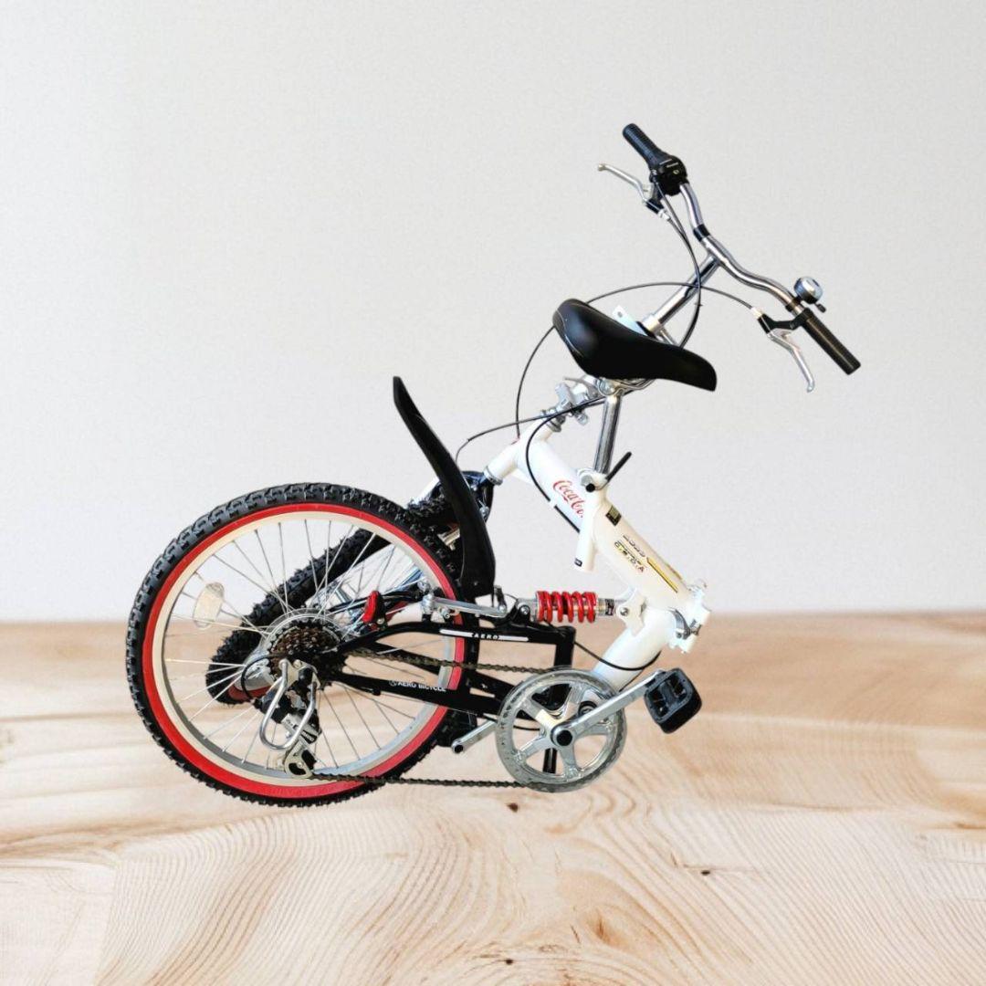 コカコーラ 折りたたみ自転車 AERO 20インチ