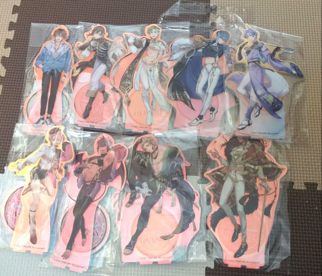 【本日限り！】NU:カーニバル ぬカニ アクリルスタンド SSR 9点セット