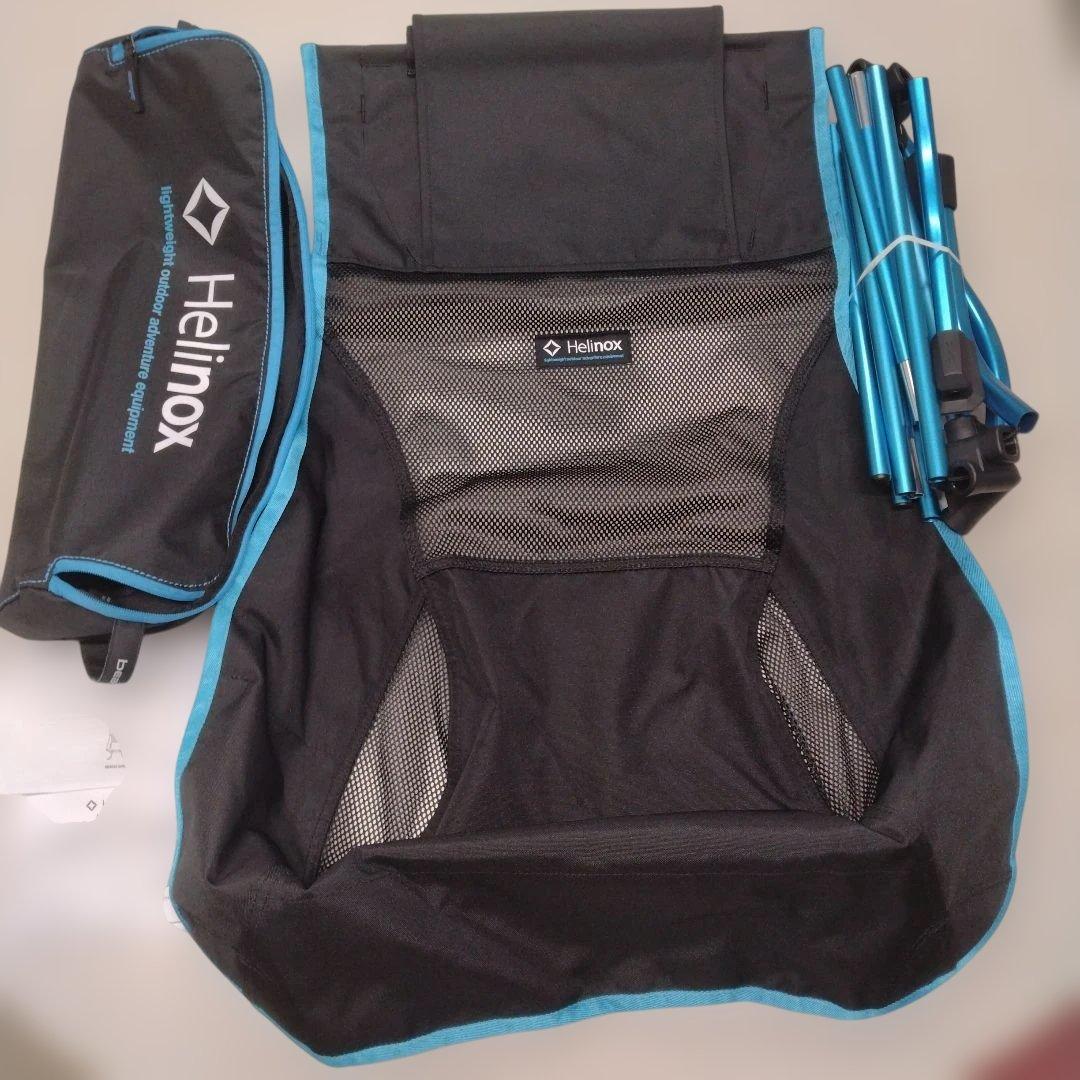 新品！Helinox ビーチチェア BKブラック