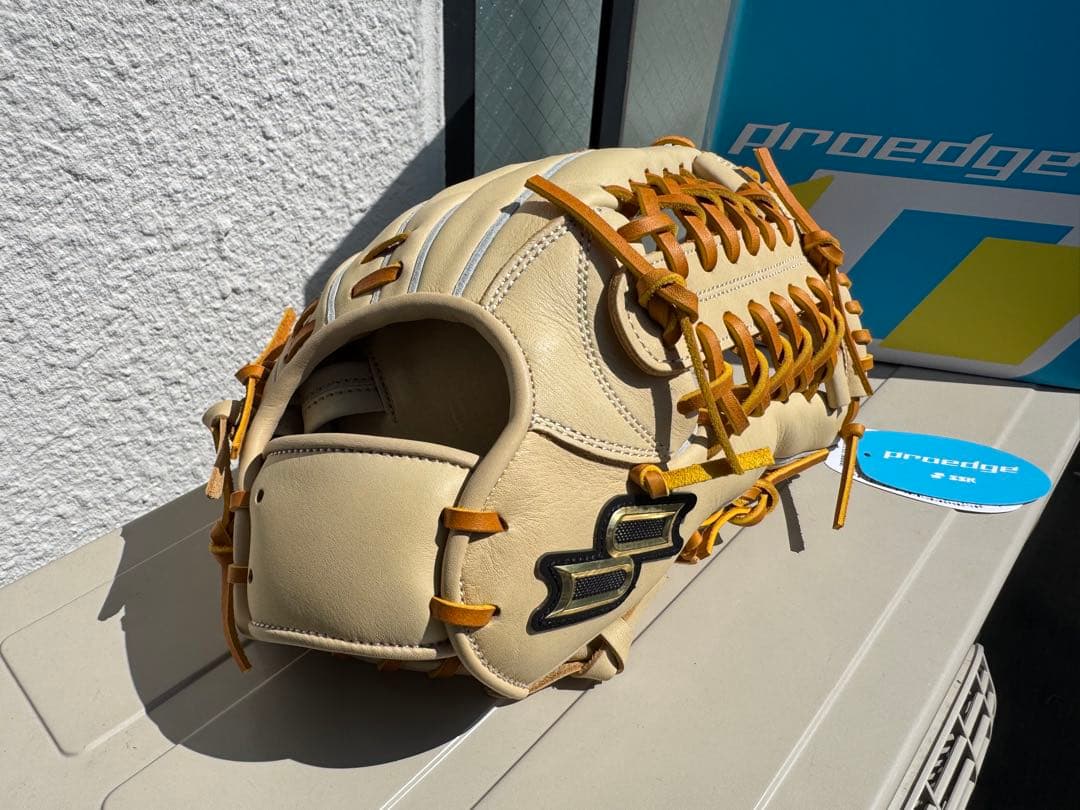 【キャメル】SSK 一般軟式外野手用グラブ