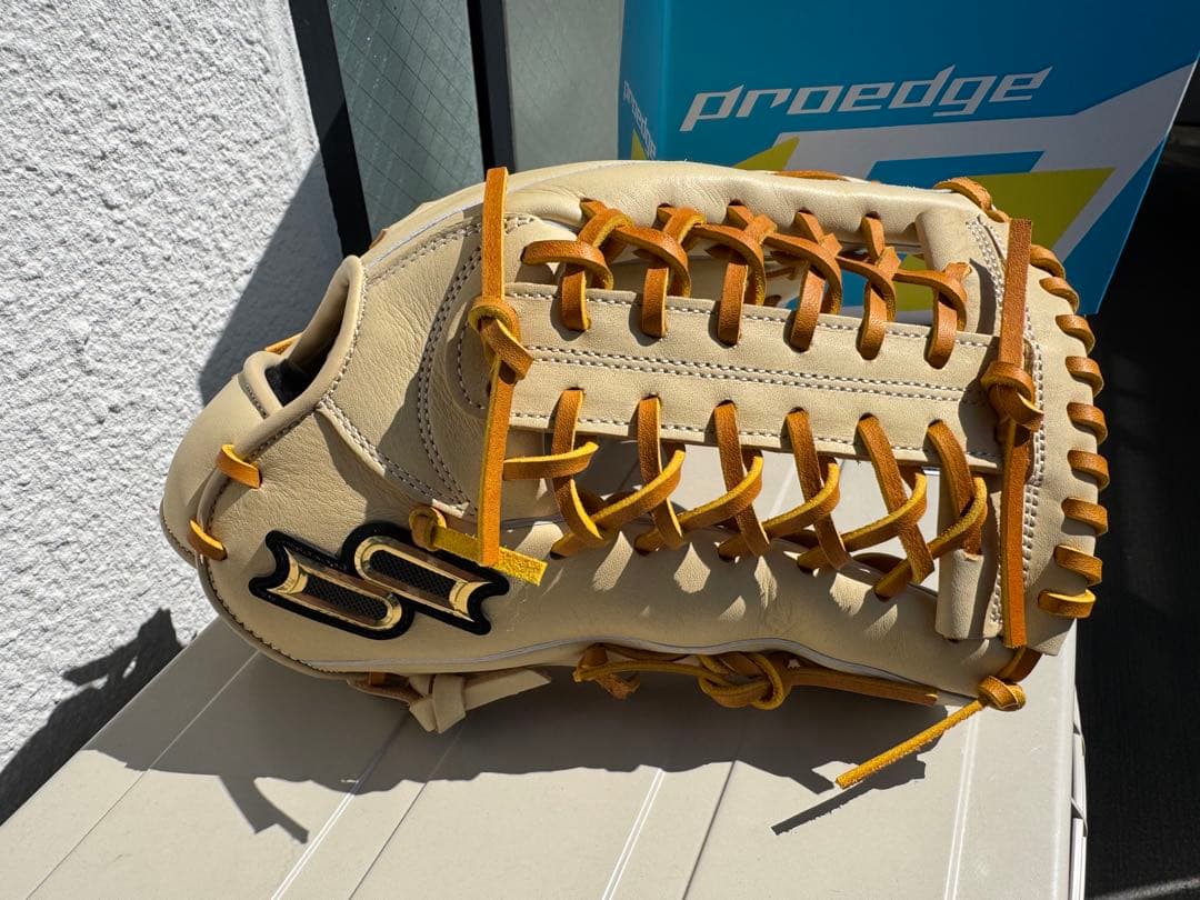 【キャメル】SSK 一般軟式外野手用グラブ