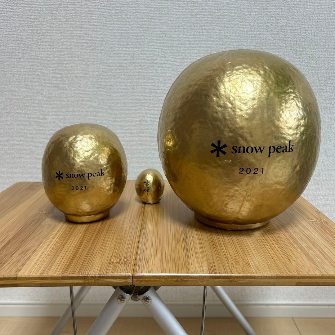 【激レア】スノーピーク 金　だるま2021年 雪峰祭　限定　大中小　3つセット
