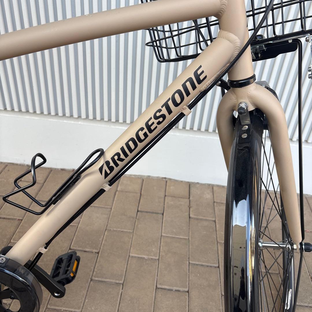 BRIDGESTONE クロスバイク ベージュ