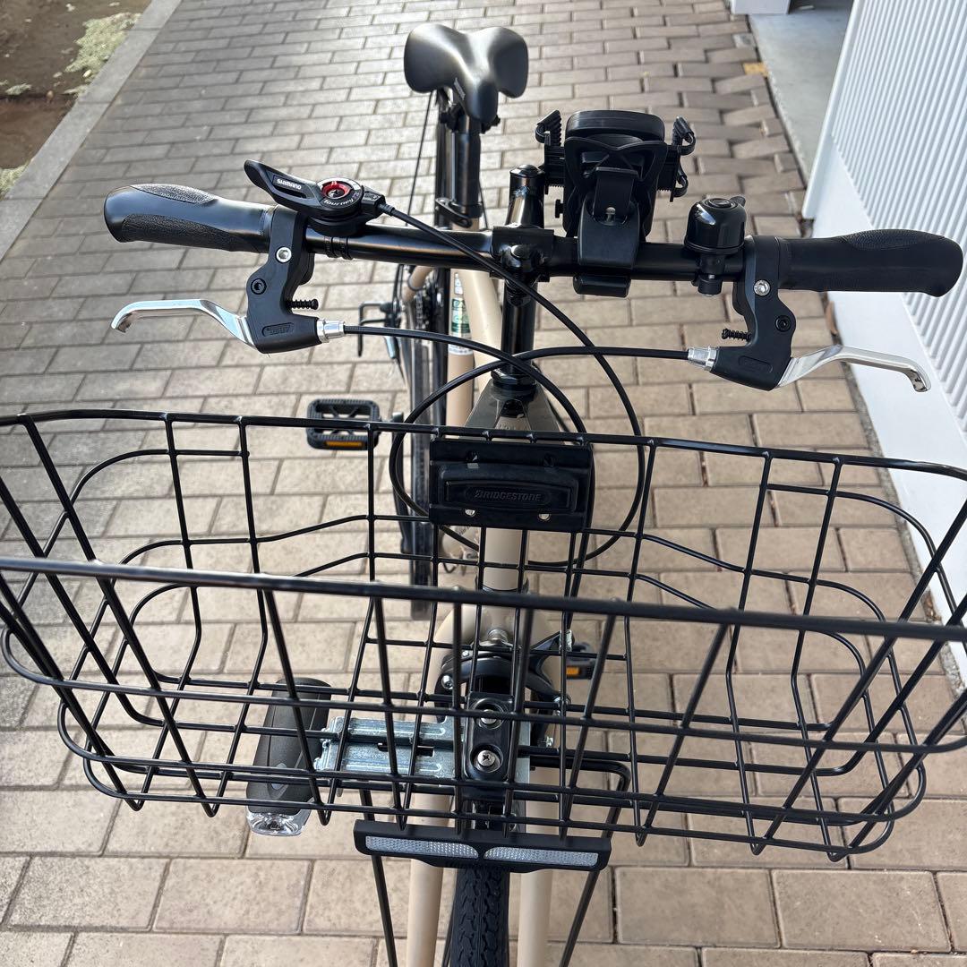 BRIDGESTONE クロスバイク ベージュ