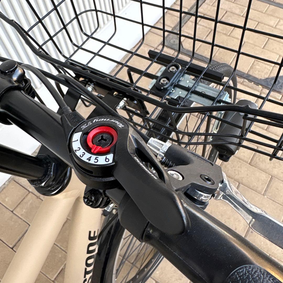 BRIDGESTONE クロスバイク ベージュ