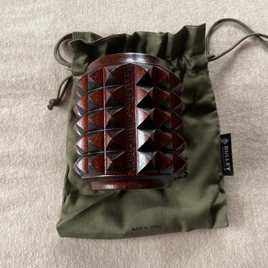 新品 BALLISTICS STADS CUP スタッズ カップ 拭き漆 仕上げ