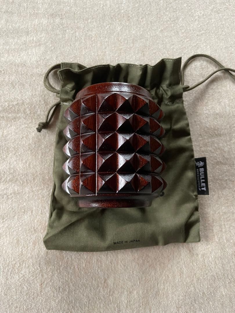 新品 BALLISTICS STADS CUP スタッズ カップ 拭き漆 仕上げ