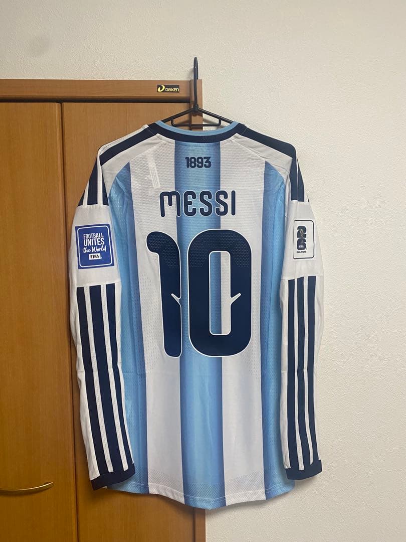 新品アルゼンチン代表 2026年ワールドカップ 10番　messi 長袖