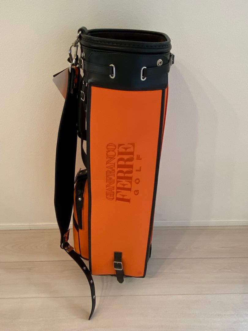 【激レア】ミズノ　ジャンフランコフェレ　コラボ　キャディバッグ　オレンジ