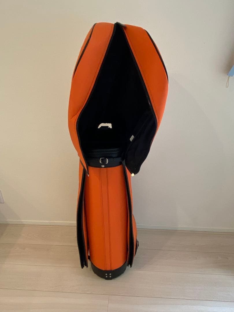 【激レア】ミズノ　ジャンフランコフェレ　コラボ　キャディバッグ　オレンジ