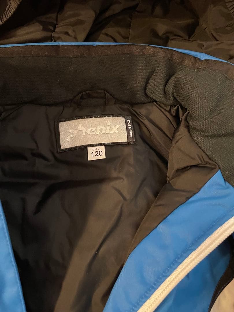 phenix 子ども用スキーウェア 120サイズ　ヘルメット　手袋　セット