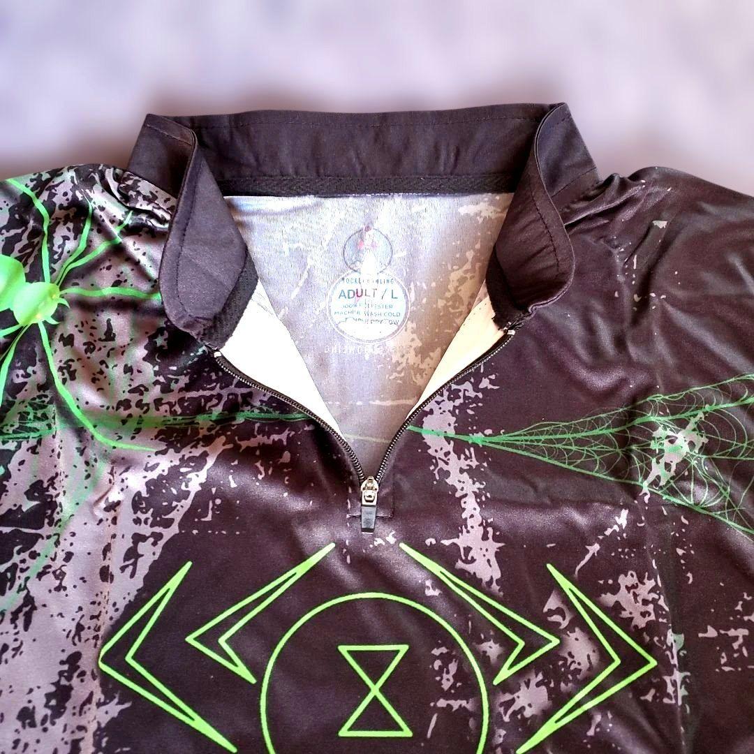 ✨新品✨ボウリングウェア　日本サイズXL　ブラックウィドー　ブラック　ハンマー