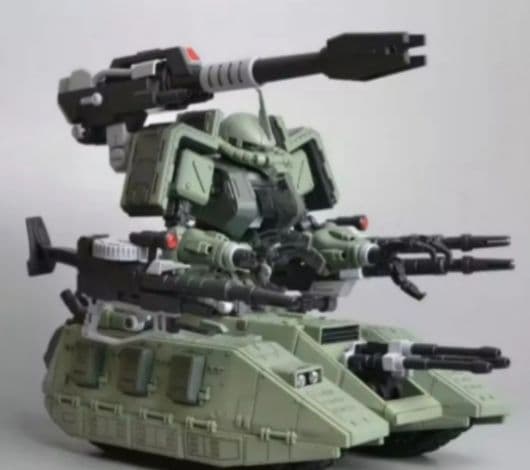 1/100 ザク タンク プラモデル 　ザクタンク 戦車 mg と同じ　サイズ