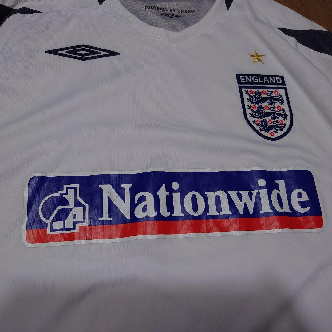 00s UMBRO　イングランド代表　トレーニングトップ　ゲームシャツ　アンブロ
