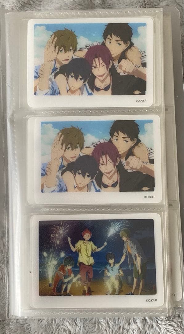 Free！キラキラミニフォトカード