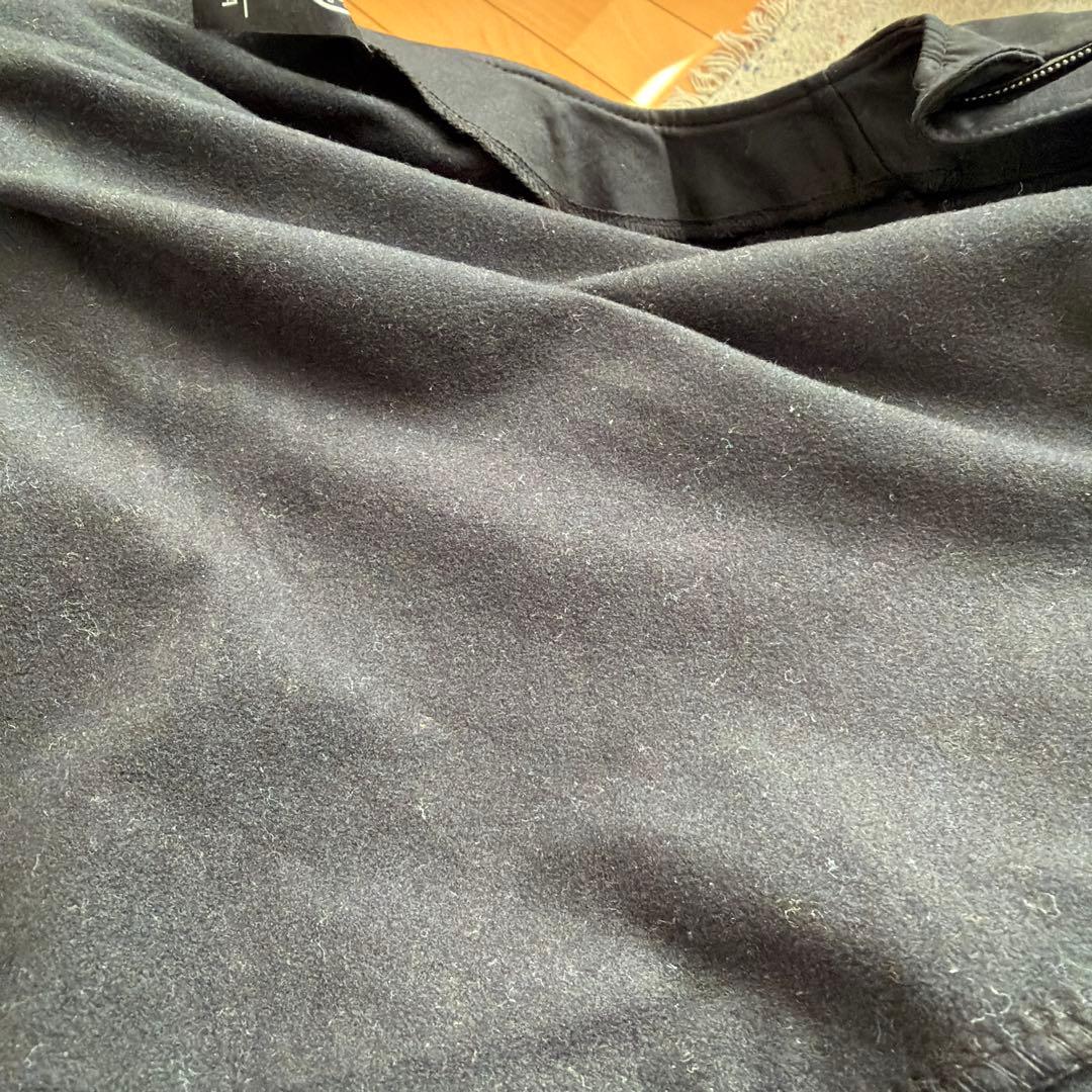 LS ブラックノーカラージャケット Luz Top Team