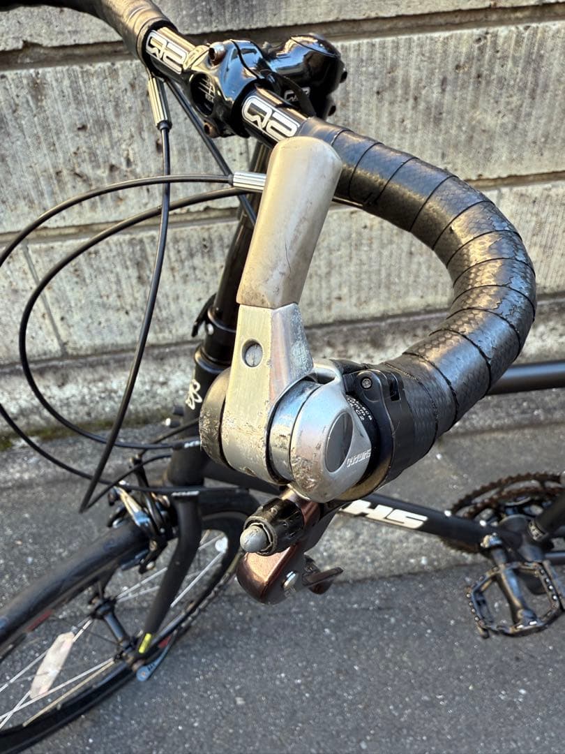 KHS P20 ブラック 20インチ折りたたみ自転車 ブルホーン