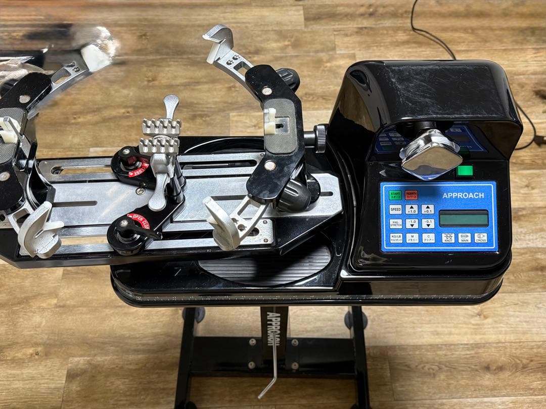 【中古】APPROACH ストリングマシン テニス ガット張り機