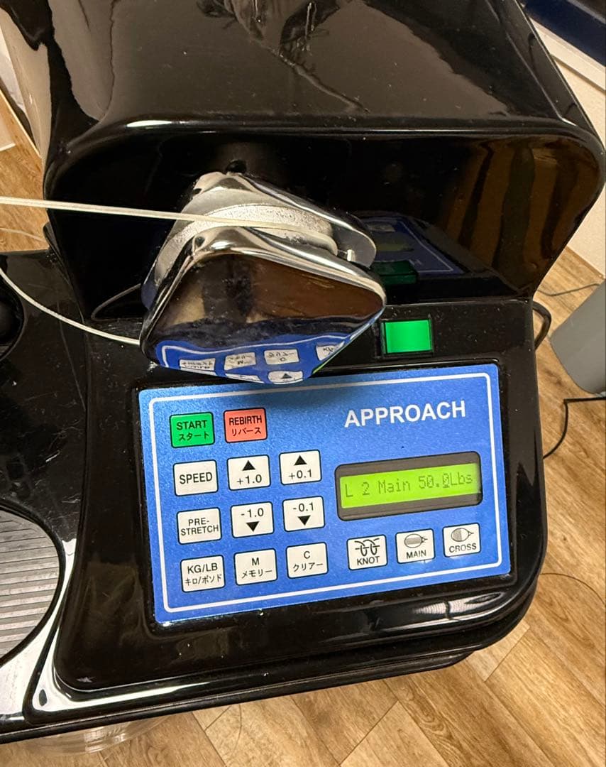 【中古】APPROACH ストリングマシン テニス ガット張り機