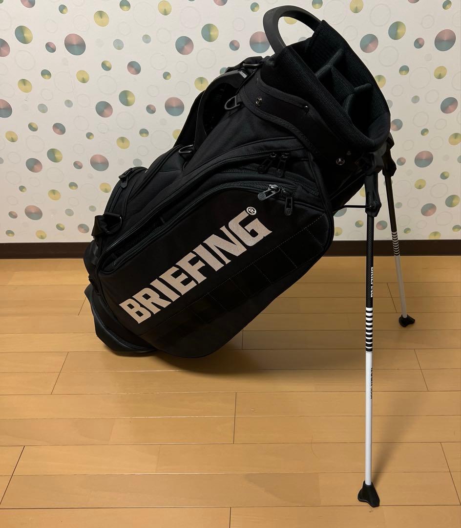 ブリーフィング キャディバッグ 定番モデルCR-10 #02 ブラック