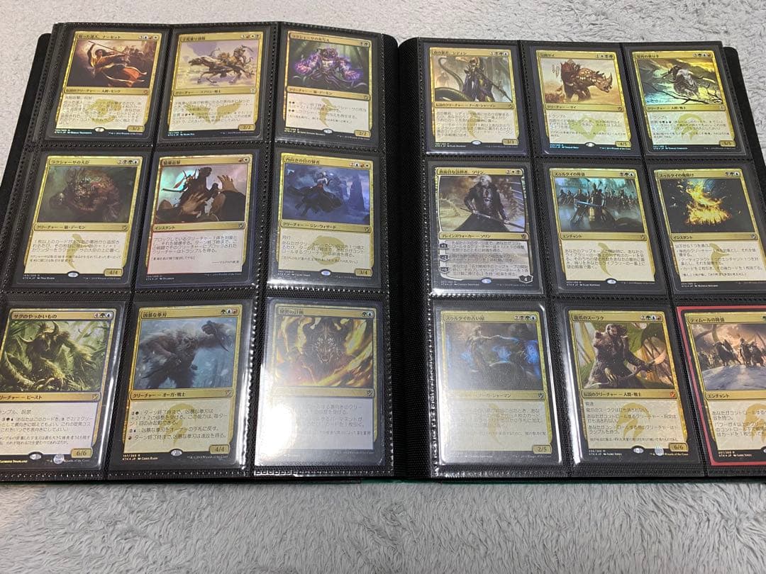 mtg タルキール覇王譚 フルフォイル コンプリートセット 日本語　まとめ売り